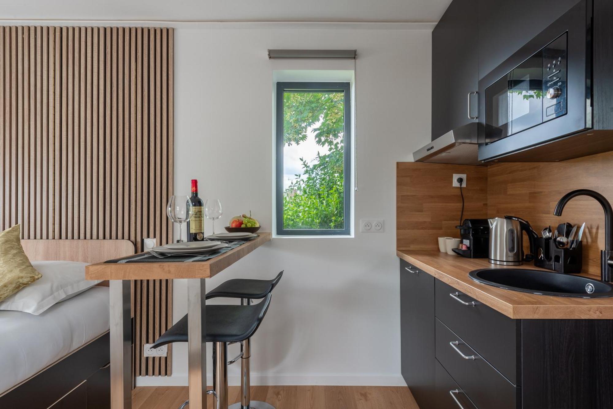 Cosy'n'spa - Tinyhouse - Parking, Hypercentre, Gare Hébergement de vacances *