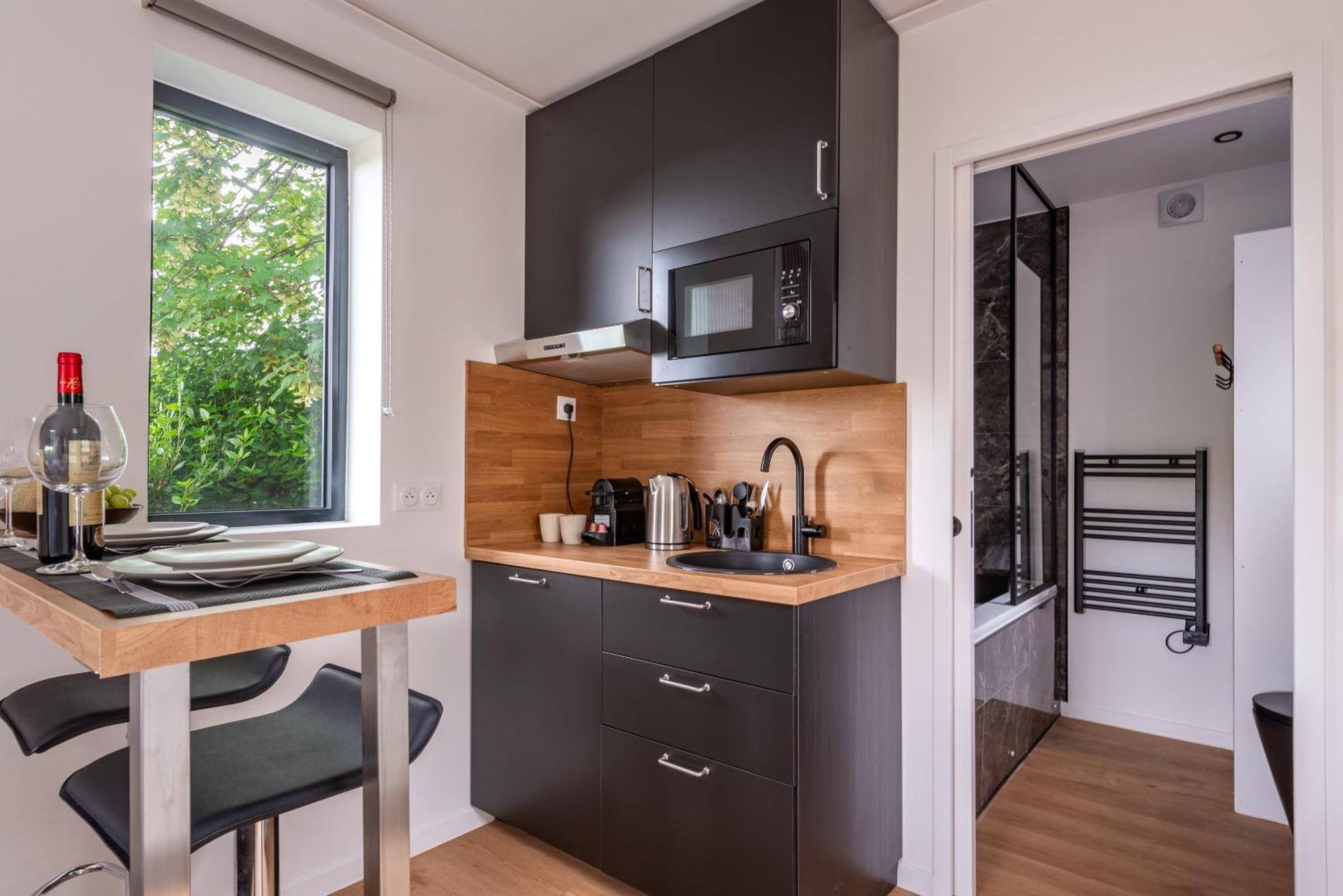Cosy'n'spa - Tinyhouse - Parking, Hypercentre, Gare Hébergement de vacances Thorigny-sur-Marne